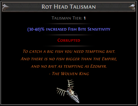 Rot Head Talisman